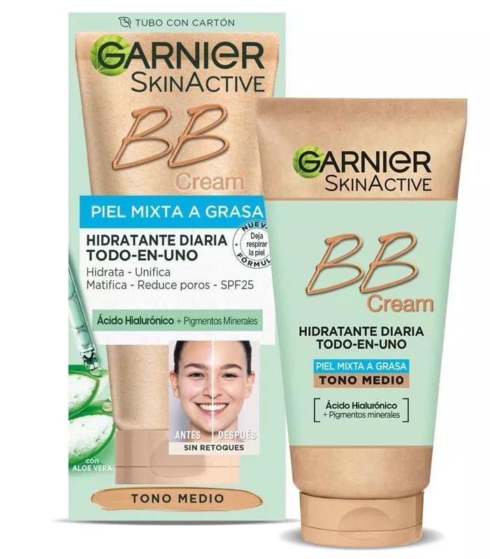 Garnier SkinActive BB Cream Matificante Tono Medio SPF25 50 ml