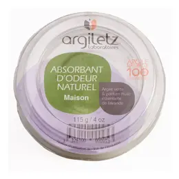 Argiletz Absorbant d'Odeur Naturel Maison Lavande Coupelle 115g