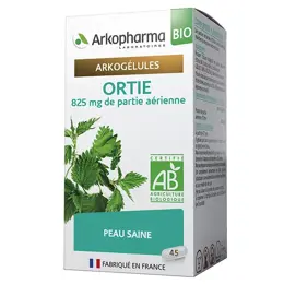 Arkopharma Arkogélules Ortie Peau Saine Bio 45 gélules