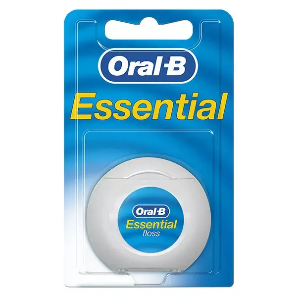 Oral-B Fil Dentaire Essential Floss Ciré Mentholé 50m