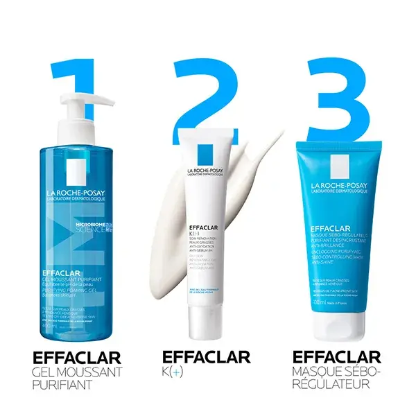 La Roche Posay Effaclar K+ Soin Visage Anti-Points Noirs 40ml