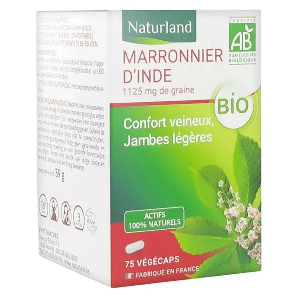Naturland Marronnier d'Inde Bio 75 végécaps