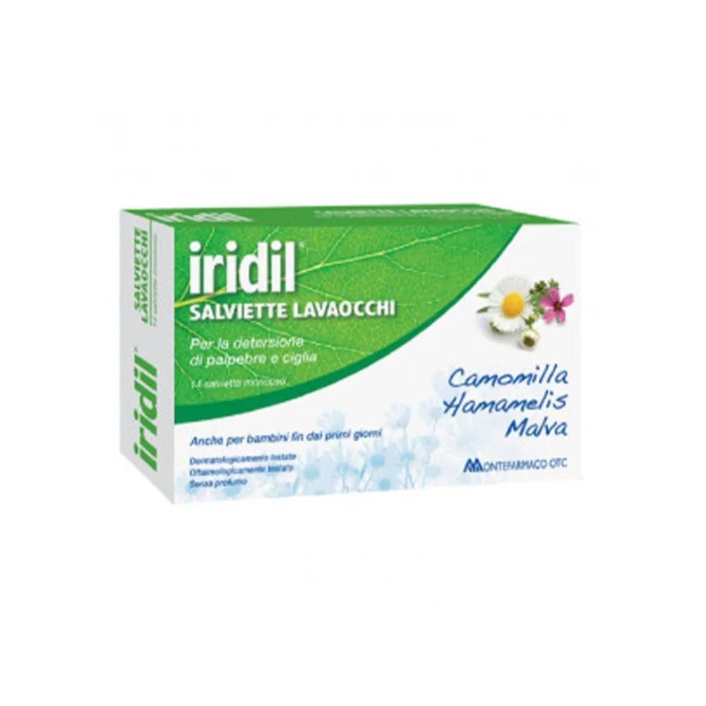 Iridil Salviette Lavaocchi 28 Pezzi