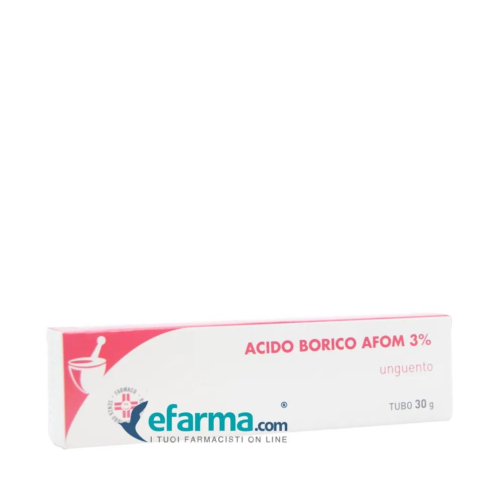 Acido Borico Afom 3% Ungento 30 g