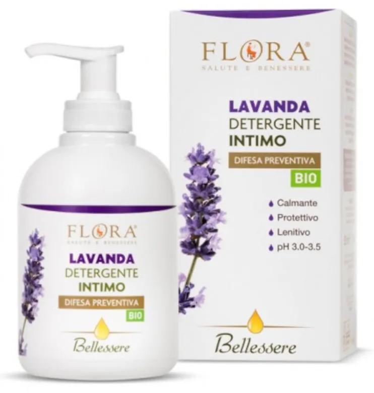 Flora Lavande Gel Intime Apaise, Protège et Adoucit 250 ml