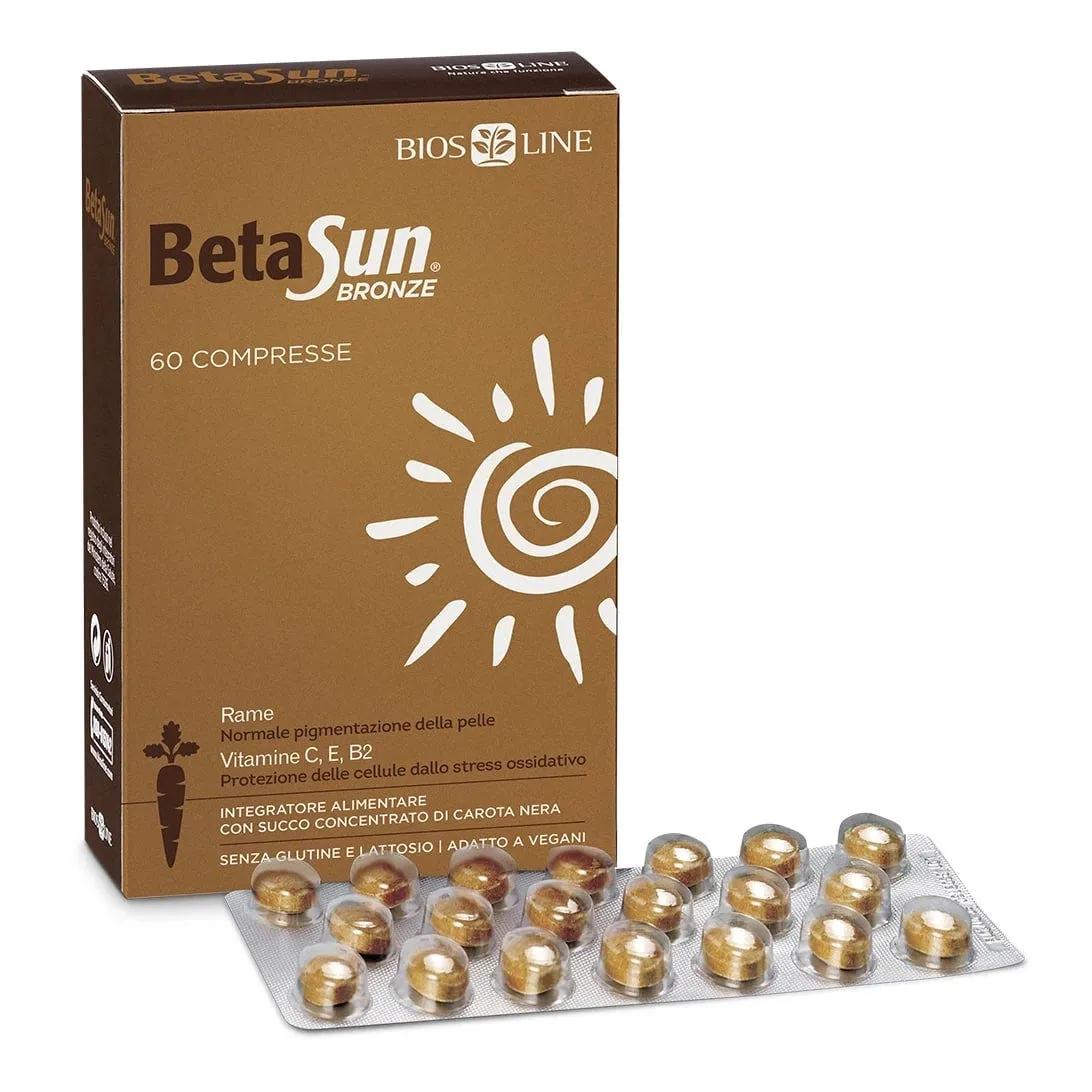 Beta Sun Bronze Integratore 60 Compresse