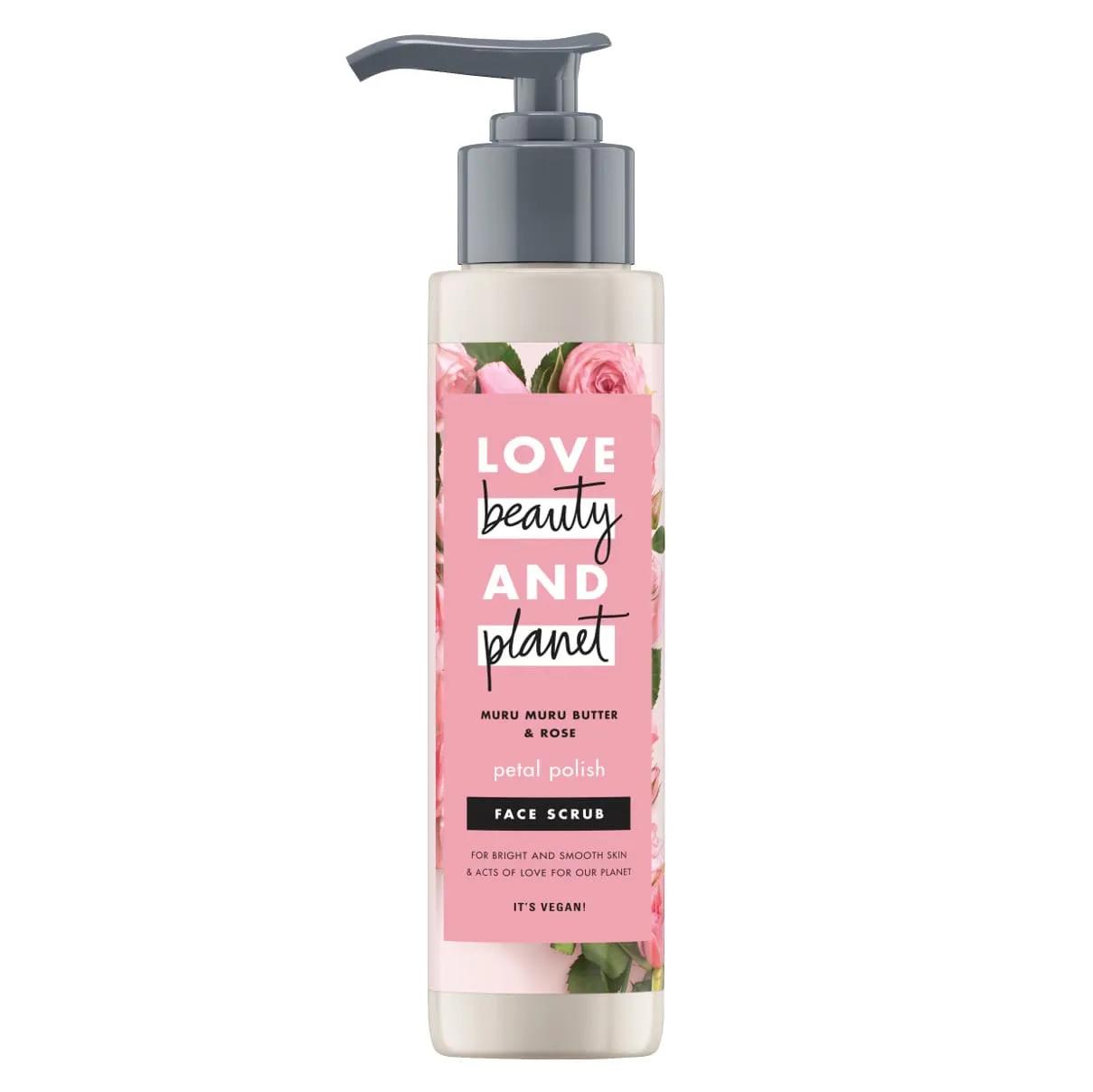 Love Beauty and Planet Burro di Murumuru e Fiore di Rosa Scrub Viso 125 ml