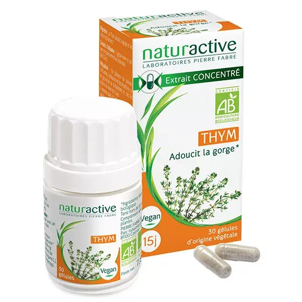 Naturactive Thym Bio 30 gélules
