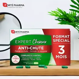 Forté Pharma Expert Anti Chute de cheveux Stimule la repousse 60 comprimés