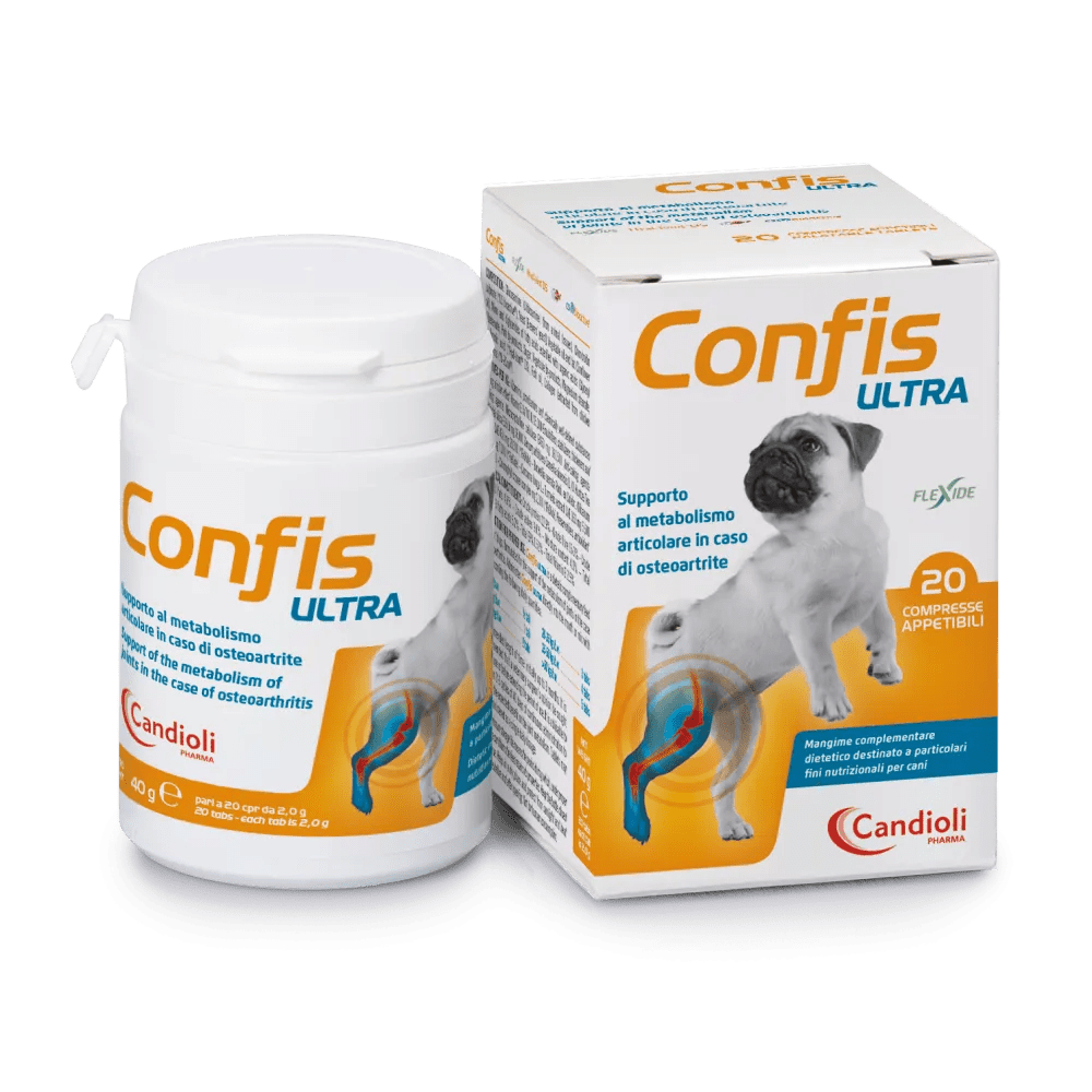 Confis Ultra Cani Supporto Metabolismo Articolare 20 Compresse