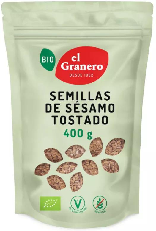 El Granero Integral Semillas de Sésamo Tostado BIO 400 gr