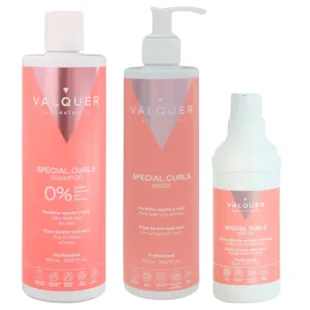 Valquer Pack Rizos Champú 400 ml + Mascarilla 275 ml + Sérum 30 ml
