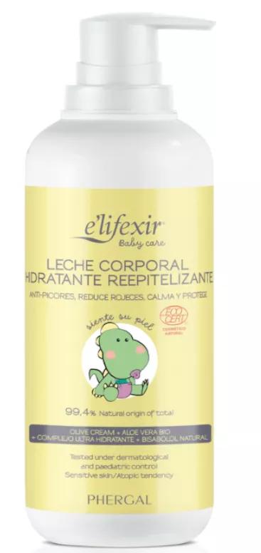Elifexir Babycare Baby Care Leite Corporal Hidratante Reepitelizante 400ml
