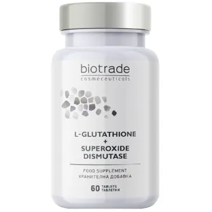 Biotrade Glutathione + Sod (Superoxide Dismutase) 60 Tablets