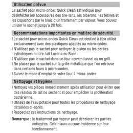 Medela Quick Clean sachets de Stérilisation Micro-Ondes 5 Unités