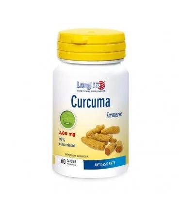 Long Life Curcuma Integratore Antiossidante 60 Capsule