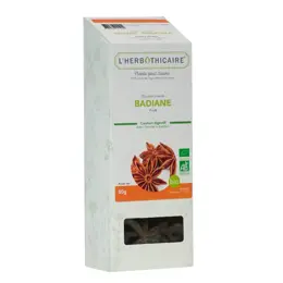 L'Herbôthicaire Tisane Badiane Bio 80g