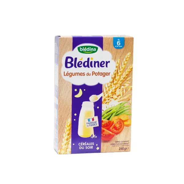 Blédina Blédiner Céréales Légumes du Potager +6m 240g