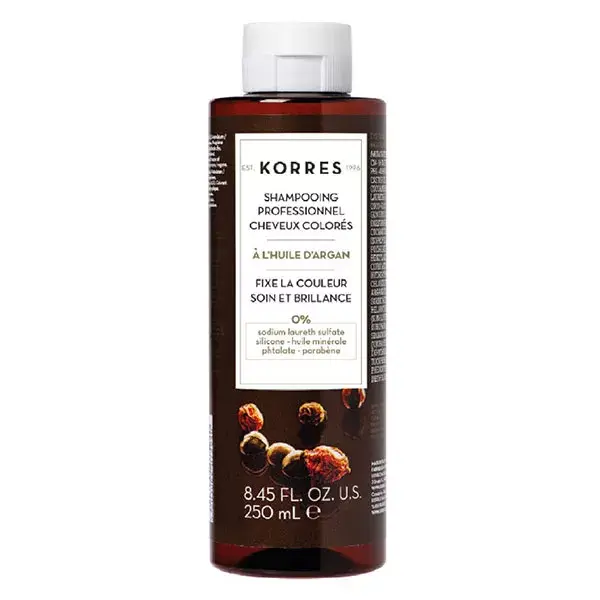Korres Capillaire Shampoo Post Colorazione all'Argan 250ml
