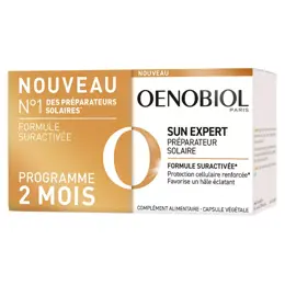 Oenobiol Sun Expert Préparateur Solaire Lot de 2 x 30 gélules