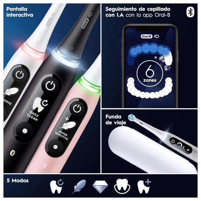 Escova de dentes elétrica Oral-B iO6 S cinza | Átida