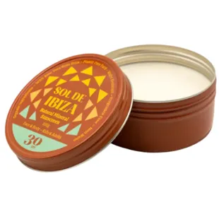 Sol de Ibiza Organic Sunscreen SPF 30 100g
