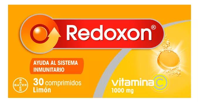 Redoxon Vitamin C and Defenses 1000MG 30 Tablets Lemon Flavor