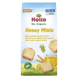 Holle Biscottes Miel Beurre Demeter 100g