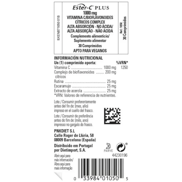 Solgar ESTER-C PLUS 1000 mg (30)