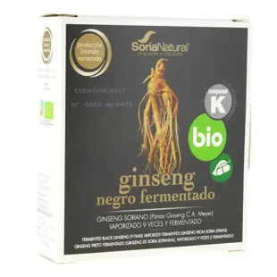 Ginseng black fermented bio Soria natural 24 capsules