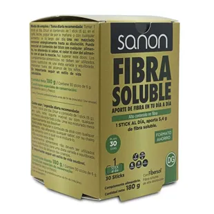 Sanon Fibra soluble 30 Sticks
