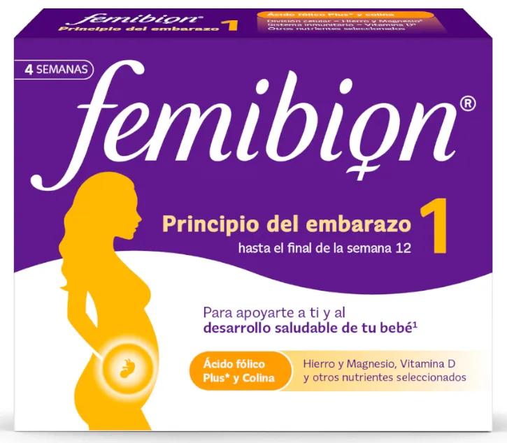 Femibion 1 Semaines de Grossesse 1 à 12 28 Comprimés