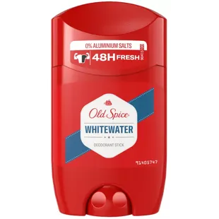 Old Spice Desodorante em bastão masculino Whitewater 50 ml