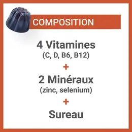 Vitascorbol Gommes Immunitaire 50 gommes