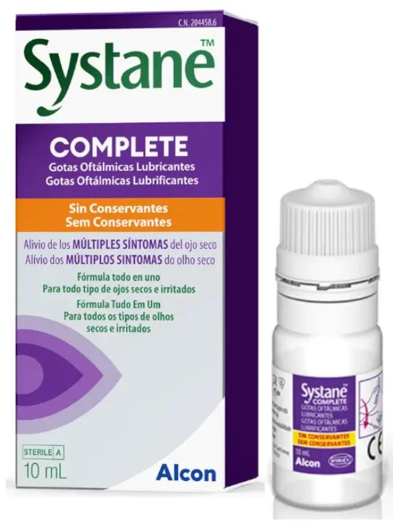 Systane Complete Gouttes Oculaires Lubrifiantes 10 ml