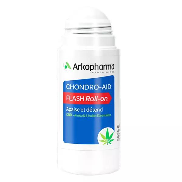Arkopharma Chondro-Aid 100 % Articulación Flash Roll On Enriquecido con CBD 60ml
