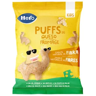 Hero Llama Puffs Llama Shaped Snack Cheese Flavor 12 gr