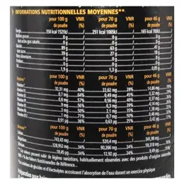 Eafit Boisson Energétique -3H Goût Fruits Rouges 500g