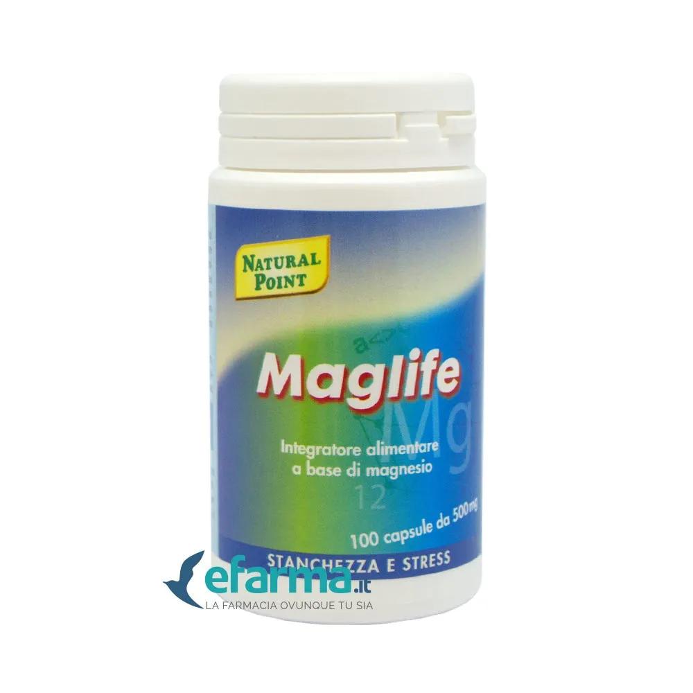 Natural Point Maglife Integratore di Magnesio 100 Capsule