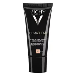 Vichy Dermablend Fond de Teint Fluide Correcteur 16h N°25 Nude 30ml