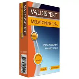 VALDISPERT Mélatonine 1,5mg Mélatonine 50 comprimés