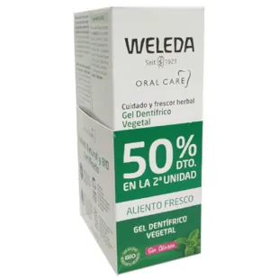 Weleda Pasta de Dentes Vegetal 2x75 ml