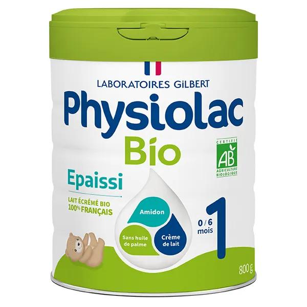 Physiolac Organic Milk 1st Age Thickened Formula 800g