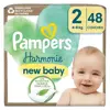 Pampers Couches Harmonie T2 (4-8 Kg) Avec Emballage Papier Recyclable