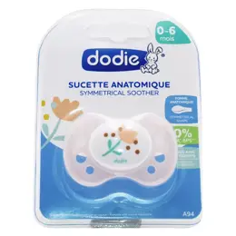 Dodie Sucette Anatomique +0m Fleur