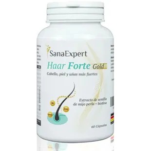 SanaExpert Haar Forte Gold 60 Capsules