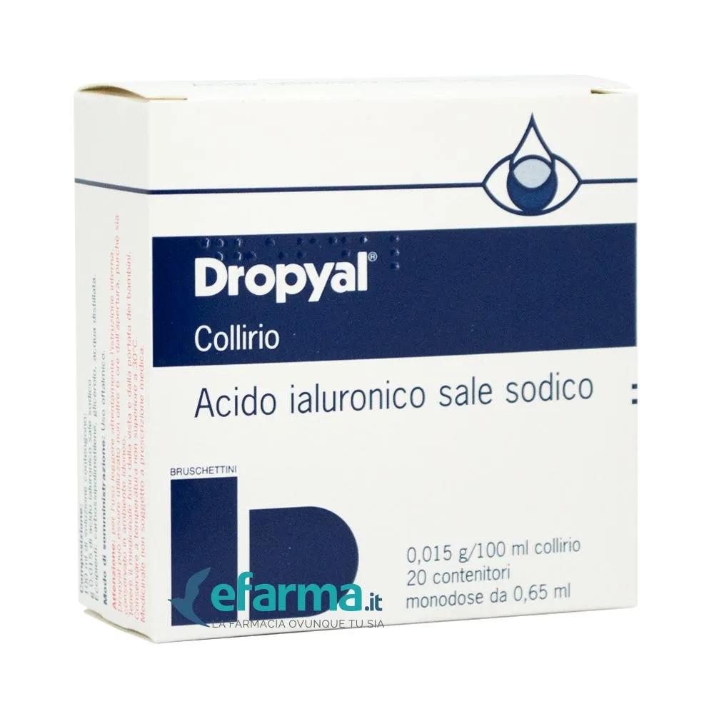 Dropyal Collirio Acido ialuronico 20 Monodosi 0,65 ml