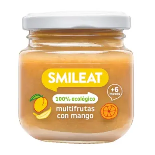 Smileat Multifruitpot met ECO Mango +6m 130 gr