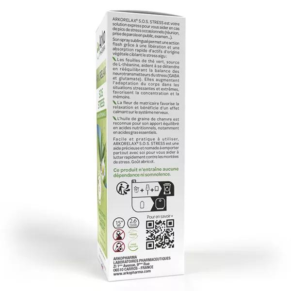 Arkopharma Arkorelax SOS Stress Spray frasco 20 ml