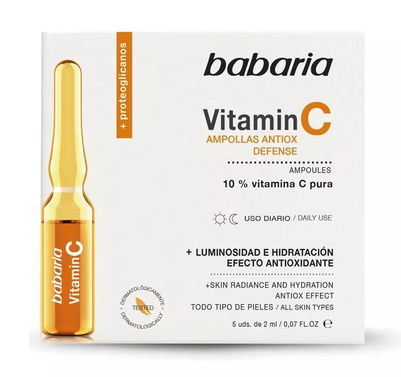 Babaria Ampolas Faciais Vitamina C 5Uds x 2ml